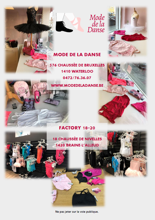 Contact La Mode de la Danse et Factory 18-20