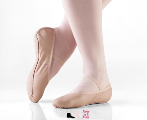 Chaussons danse classique demi pointe So Dança cuir