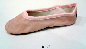 Chaussons danse classique demi pointe cuir Gym&Dance