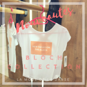 T-shirt adulte Bloch Collection Printemps 2019