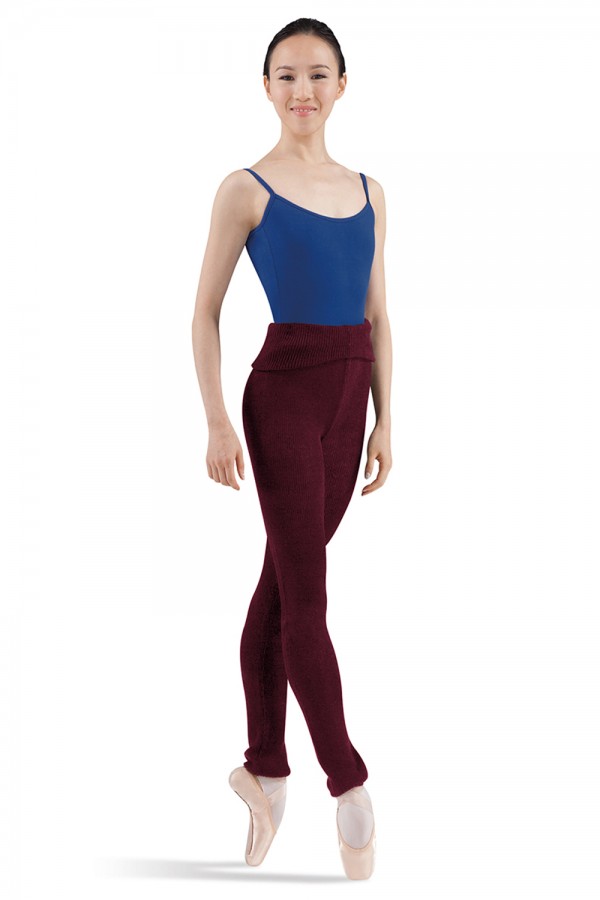 Bloch Pantalon en laine P0928 Burgundy